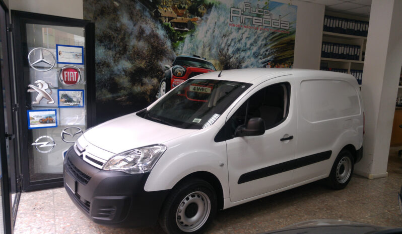 Citroen Berlingo 1.6 BlueHDi 100 Van 3 posti Club L1 pieno