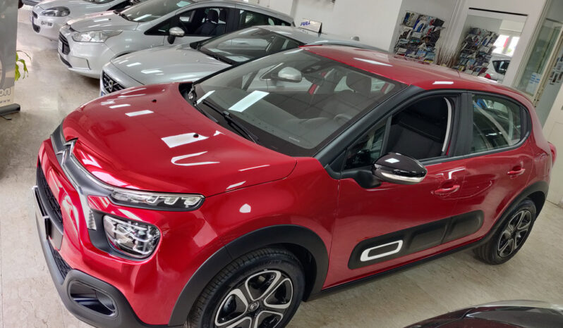 Citroen C3 1.2 Feel Pack Rosso Elixir pieno