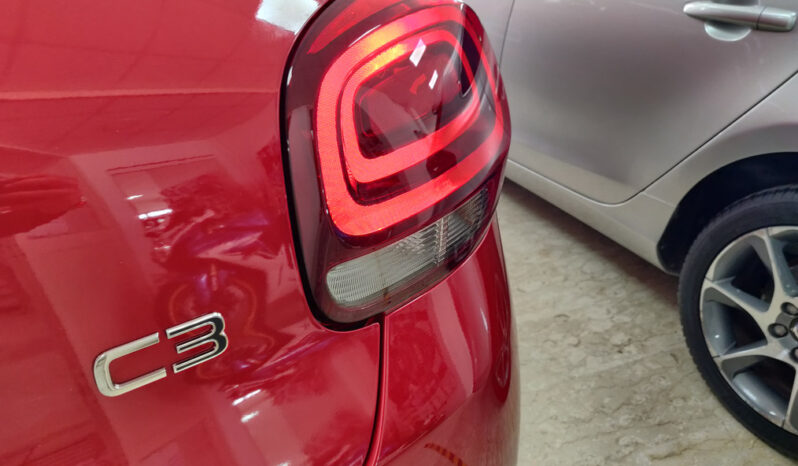 Citroen C3 1.2 Feel Pack Rosso Elixir pieno