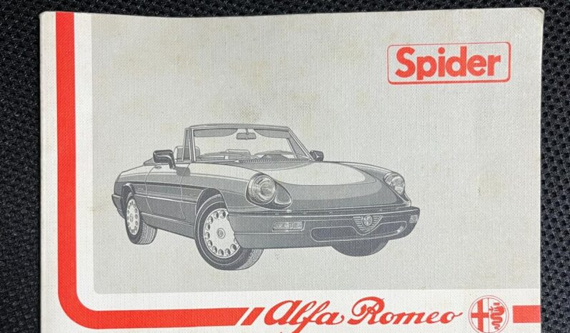 Alfa Romeo Spider 1.6 pieno