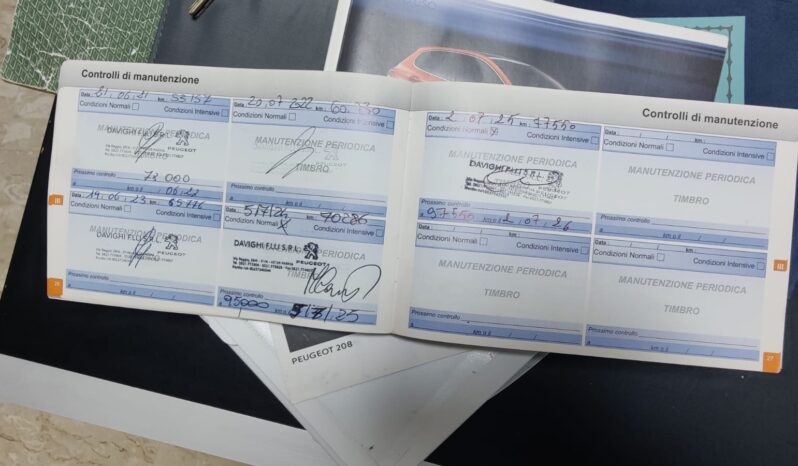 Peugeot 208 1.2 5 Porte GPL EURO 6 pieno